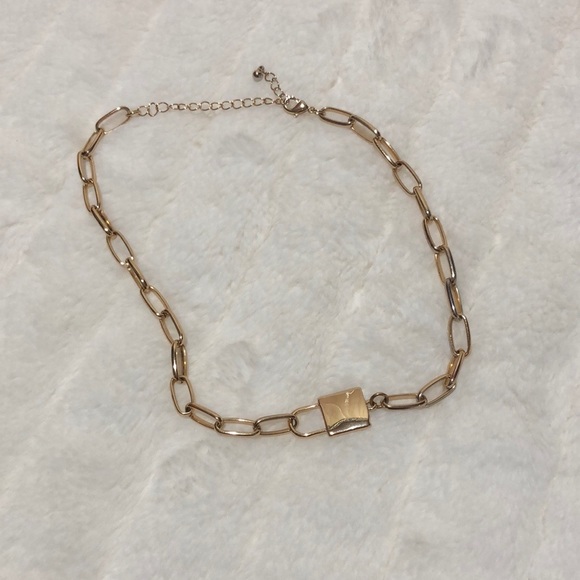 Princess Polly Jewelry - lock necklace